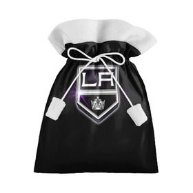 Подарочный 3D мешок Los Angeles Kings: в Ухте, 100% полиэстер | Размер: 29*39 см | hockey | kings | los angeles | nhl | корона | нхл | хоккеист | хоккей