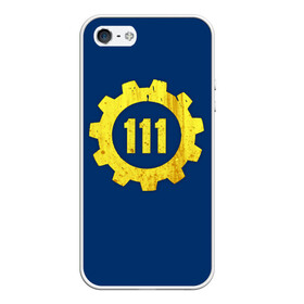 Чехол для iPhone 5/5S матовый Vault 111: в Ухте, Силикон | Область печати: задняя сторона чехла, без боковых панелей | atom | bomb | boy | fallout | radioactive | vault | wasteland | атом | бой | бомба | волт | мальчик | радиация | фоллаут | ядерная