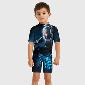 Детский купальный костюм 3D Metal gear solid 4: в Ухте, Полиэстер 85%, Спандекс 15% | застежка на молнии на спине | metal gear | metal gear solid | игры | метал гир | метал гир солид