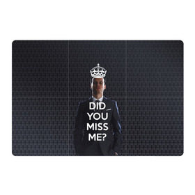 Магнитный плакат 3Х2 с принтом Keep Calm & Miss Me в Ухте, Полимерный материал с магнитным слоем | 6 деталей размером 9*9 см | holmes | sherlock | мориарти | профессор | холмс | шерлок