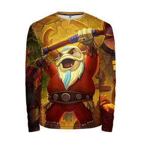 Мужской лонгслив 3D Пророк Рождества: в Ухте, 100% полиэстер | длинные рукава, круглый вырез горловины, полуприлегающий силуэт |