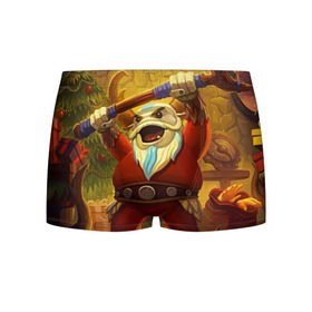 Мужские трусы 3D Пророк Рождества: в Ухте, 50% хлопок, 50% полиэстер | классическая посадка, на поясе мягкая тканевая резинка |