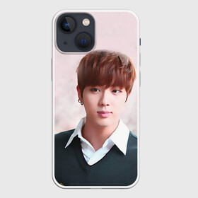 Чехол для iPhone 13 mini с принтом Kim SeokJin в Ухте,  |  | bangtan | bangtan boys | bts | bulletproof boy scouts | k pop | kpop | ви | вишня | джей хоуп | джин | к поп | корейская попса | кпоп | рэп монстр | чимин | чонг | шуга