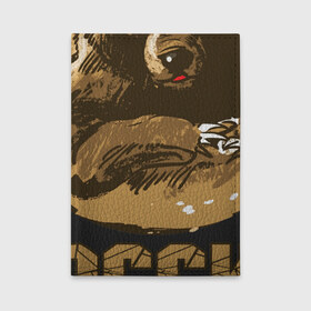 Обложка для автодокументов Россия: в Ухте, натуральная кожа |  размер 19,9*13 см; внутри 4 больших “конверта” для документов и один маленький отдел — туда идеально встанут права | медведь | патриот | патриотизм | россия | русский | русь | сила