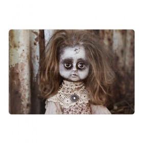 Магнитный плакат 3Х2 с принтом Остров Кукол в Ухте, Полимерный материал с магнитным слоем | 6 деталей размером 9*9 см | криповый | кукла | мистика | остров | ужас