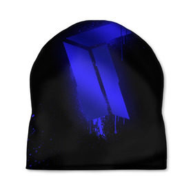 Шапка 3D с принтом cs:go - Titan (Black collection) в Ухте, 100% полиэстер | универсальный размер, печать по всей поверхности изделия | 0x000000123 | cs | csgo | titan | кс | ксго | титан