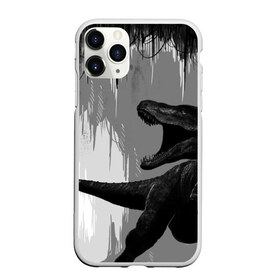 Чехол для iPhone 11 Pro Max матовый с принтом Пещера динозавра в Ухте, Силикон |  | animal | beast | dino | rage | roar | динозавр | животное | зверь | земля | пещера | рык | эра | ярость