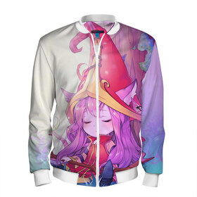 Мужской бомбер 3D Дерево: в Ухте, 100% полиэстер | застегивается на молнию, по бокам два кармана без застежек, по низу бомбера и на воротнике - эластичная резинка | league of legends | lol | lulu | лига легенд | лол | лулу