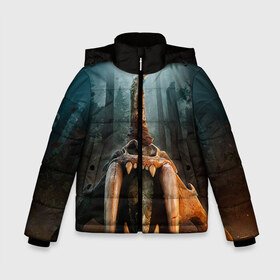 Зимняя куртка для мальчиков 3D с принтом Far Cry Primal 9 в Ухте, ткань верха — 100% полиэстер; подклад — 100% полиэстер, утеплитель — 100% полиэстер | длина ниже бедра, удлиненная спинка, воротник стойка и отстегивающийся капюшон. Есть боковые карманы с листочкой на кнопках, утяжки по низу изделия и внутренний карман на молнии. 

Предусмотрены светоотражающий принт на спинке, радужный светоотражающий элемент на пуллере молнии и на резинке для утяжки | far cry | far cry primal | компьютерные игры | первобытные | фар край праймал | фаркрай