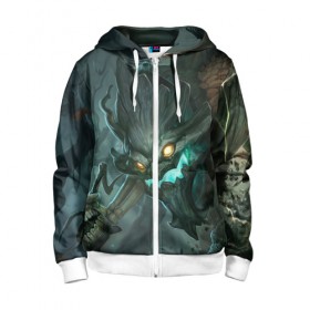 Детская толстовка 3D на молнии Маокай: в Ухте, 100% полиэстер |  манжеты и пояс оформлены широкой мягкой резинкой, двухслойный капюшон со шнурком для регулировки, спереди карманы и застежка-молния
 | league of legends | lol | maokai | лига легенд | лол | маокай