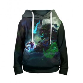Детская толстовка 3D Moon: в Ухте, 100% полиэстер | двухслойный капюшон со шнурком для регулировки, мягкие манжеты на рукавах и по низу толстовки, спереди карман-кенгуру с мягким внутренним слоем | league of legends | lol | maokai | лига легенд | лол | маокай