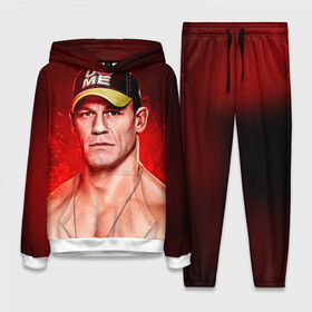 Женский костюм 3D (с толстовкой) с принтом Джон Сина 2 в Ухте,  |  | john cena | wwe | джон сина | рестлер | рестлинг
