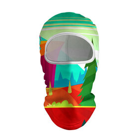 Балаклава 3D с принтом Рисунки детства в Ухте, 100% полиэстер, ткань с особыми свойствами — Activecool | плотность 150–180 г/м2; хорошо тянется, но при этом сохраняет форму. Закрывает шею, вокруг отверстия для глаз кайма. Единый размер | пейзаж | сказочный | яркий