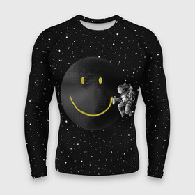 Мужской рашгард 3D Лунная улыбка: в Ухте,  |  | astronaut | cosmonaut | cosmos | galaxy | meteor | moon | planet | smile | space | universe | астронавт | вселенная | галактика | звезды | космонавт | космос | луна | смайл | улыбка