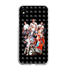 Чехол для iPhone XS Max матовый с принтом GTA 5 в Ухте, Силикон | Область печати: задняя сторона чехла, без боковых панелей | auto | grand | gta | theft | гта