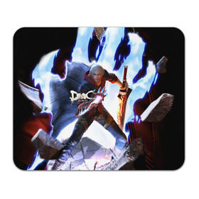 Коврик прямоугольный Devil May Cry: в Ухте, натуральный каучук | размер 230 х 185 мм; запечатка лицевой стороны | devil | данте | дьявол | слэшер