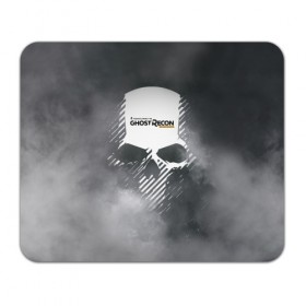Коврик прямоугольный с принтом Ghost Recon в Ухте, натуральный каучук | размер 230 х 185 мм; запечатка лицевой стороны | tom clancy’s | череп