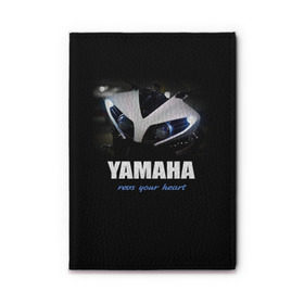 Обложка для автодокументов с принтом Yamaha в Ухте, натуральная кожа |  размер 19,9*13 см; внутри 4 больших “конверта” для документов и один маленький отдел — туда идеально встанут права | Тематика изображения на принте: yamaha | yzf | байк | байкер | мото | мотоцикл | мотоциклист | ямаха