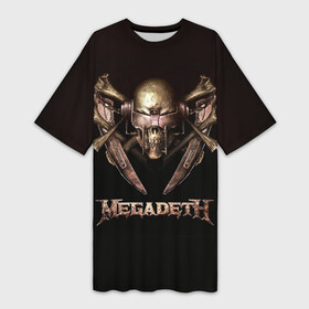 Платье-футболка 3D Megadeth 3: в Ухте,  |  | megadeth | дирк вербурен | дэвид эллефсон | дэйв мастейн | кико лоурейро | мегадэт