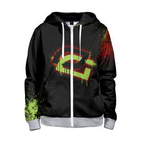 Детская толстовка 3D на молнии с принтом cs:go - OpTic gaming (Black collection) в Ухте, 100% полиэстер |  манжеты и пояс оформлены широкой мягкой резинкой, двухслойный капюшон со шнурком для регулировки, спереди карманы и застежка-молния
 | csgo | optic | ксго | оптик