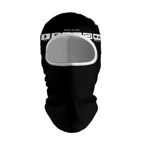 Балаклава 3D с принтом Music is Life в Ухте, 100% полиэстер, ткань с особыми свойствами — Activecool | плотность 150–180 г/м2; хорошо тянется, но при этом сохраняет форму. Закрывает шею, вокруг отверстия для глаз кайма. Единый размер | rock | гитара | музыка | рок
