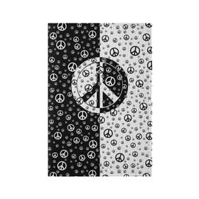 Обложка для паспорта матовая кожа с принтом Peace Symbol в Ухте, натуральная матовая кожа | размер 19,3 х 13,7 см; прозрачные пластиковые крепления | love | peace | symbol | знак | любовь | мир | пацифик | пацифика | сигнал | символ | хиппи