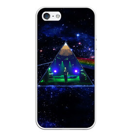 Чехол для iPhone 5/5S матовый с принтом Concert в Ухте, Силикон | Область печати: задняя сторона чехла, без боковых панелей | pink floyd | rock | пинк флоид | рок