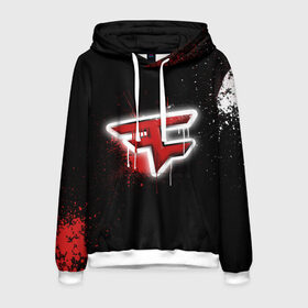 Мужская толстовка 3D с принтом cs:go - Faze clan (Black collection) в Ухте, 100% полиэстер | двухслойный капюшон со шнурком для регулировки, мягкие манжеты на рукавах и по низу толстовки, спереди карман-кенгуру с мягким внутренним слоем. | black | clan | csgo | faze | ксго | фейз