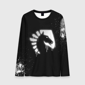 Мужской лонгслив 3D cs:go - Liquid team (Black collection): в Ухте, 100% полиэстер | длинные рукава, круглый вырез горловины, полуприлегающий силуэт | cs | csgo | liquid | го | кс | ликвид