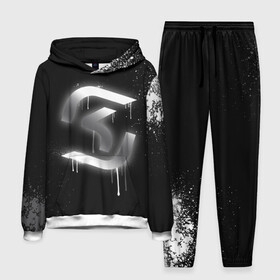 Мужской костюм 3D (с толстовкой) с принтом cs:go   SK Gaming (Black collection) в Ухте,  |  | Тематика изображения на принте: cs | csgo | sk | го | кс | ск