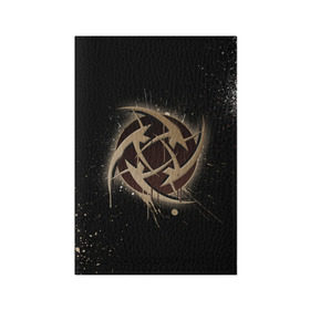 Мужская футболка 3D с принтом cs:go - NiP (Black collection) в Ухте, натуральная матовая кожа | размер 19,3 х 13,7 см; прозрачные пластиковые крепления | cs | csgo | nip | го | кс | нип