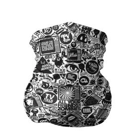 Бандана-труба 3D Стикербомбинг: в Ухте, 100% полиэстер, ткань с особыми свойствами — Activecool | плотность 150‒180 г/м2; хорошо тянется, но сохраняет форму | граффити | скейт | хипстер