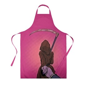 Фартук 3D с принтом Follow the girl в Ухте, 100% полиэстер | общий размер — 65 х 85 см, ширина нагрудника — 26 см, горловина — 53 см, длина завязок — 54 см, общий обхват в поясе — 173 см. Принт на завязках и на горловине наносится с двух сторон, на основной части фартука — только с внешней стороны | иди за мной