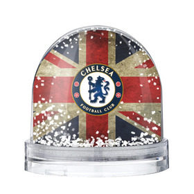 Снежный шар Chelsea №1!: в Ухте, Пластик | Изображение внутри шара печатается на глянцевой фотобумаге с двух сторон | британский флаг | челси | эмблема