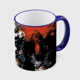 Кружка 3D с принтом Ниндзя в Ухте, керамика | ёмкость 330 мл | anime. игры | metal gear solid