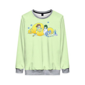 Женский свитшот 3D с принтом Унесенные призраками в Ухте, 100% полиэстер с мягким внутренним слоем | круглый вырез горловины, мягкая резинка на манжетах и поясе, свободная посадка по фигуре | anime | spirited away | аниме | миадзяки | унесенные призраками