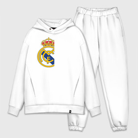Мужской костюм хлопок OVERSIZE Real Madrid   RM CF (Classic): в Ухте,  |  | cf | real | real madrid | rn | мадрид | реал | футбол