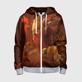 Детская толстовка 3D на молнии с принтом Gondar The Bounty Hunter в Ухте, 100% полиэстер |  манжеты и пояс оформлены широкой мягкой резинкой, двухслойный капюшон со шнурком для регулировки, спереди карманы и застежка-молния
 | 