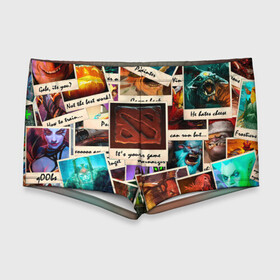 Мужские купальные плавки 3D с принтом Photograph в Ухте, Полиэстер 85%, Спандекс 15% |  | dota 2 | дота 2