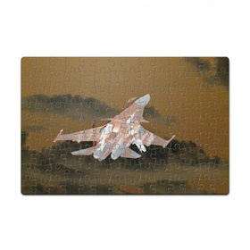 Пазл магнитный 126 элементов Ночной полет Сухого: в Ухте, полимерный материал с магнитным слоем | 126 деталей, размер изделия —  180*270 мм |