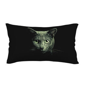 Подушка 3D антистресс Серый котик: в Ухте, наволочка — 100% полиэстер, наполнитель — вспененный полистирол | состоит из подушки и наволочки на молнии |