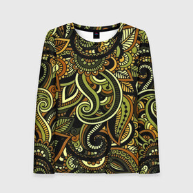 Женский лонгслив 3D с принтом Flower Pattern в Ухте, 100% полиэстер | длинные рукава, круглый вырез горловины, полуприлегающий силуэт | 3d | flower | весна | другие | красивые цветы | красные | лето | поле | полевой цветок | прикольные | природа | текстуры | цветочки | цветы