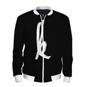 Мужской бомбер 3D с принтом ki в Ухте, 100% полиэстер | застегивается на молнию, по бокам два кармана без застежек, по низу бомбера и на воротнике - эластичная резинка | kiiara | linkin park | киара | линкин парк