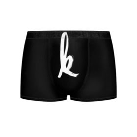 Мужские трусы 3D с принтом ki в Ухте, 50% хлопок, 50% полиэстер | классическая посадка, на поясе мягкая тканевая резинка | Тематика изображения на принте: kiiara | linkin park | киара | линкин парк