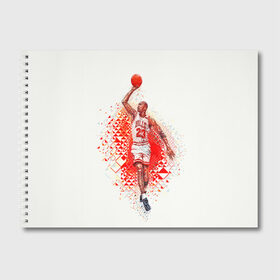 Альбом для рисования с принтом Michael Jordan в Ухте, 100% бумага
 | матовая бумага, плотность 200 мг. | bulls | chicago | chicago bulls | michael jordan | nba | sport | арт | баскетбол | другие | знаменитость | игра | легенда | майкл джордан | прикольные | спорт | цветные | чикаго буллз | яркие