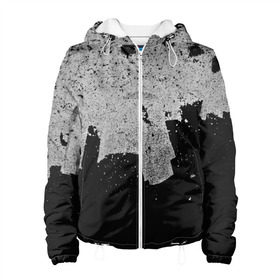 Женская куртка 3D с принтом Grunge Fashion в Ухте, ткань верха — 100% полиэстер, подклад — флис | прямой крой, подол и капюшон оформлены резинкой с фиксаторами, два кармана без застежек по бокам, один большой потайной карман на груди. Карман на груди застегивается на липучку | 3d | абстракция красок | брызги красок | другие | живопись | картина | краска | потертость красок | прикольные | размытые краски | текстуры | тренд | художник | черно белый | яркие | яркие краски