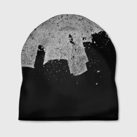 Шапка 3D с принтом Grunge Fashion в Ухте, 100% полиэстер | универсальный размер, печать по всей поверхности изделия | 3d | абстракция красок | брызги красок | другие | живопись | картина | краска | потертость красок | прикольные | размытые краски | текстуры | тренд | художник | черно белый | яркие | яркие краски