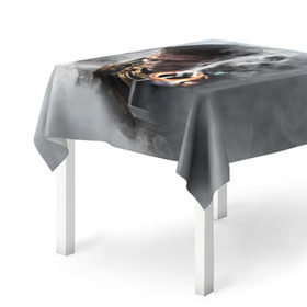 Скатерть 3D с принтом Warhammer 40,000 в Ухте, 100% полиэстер (ткань не мнется и не растягивается) | Размер: 150*150 см | Тематика изображения на принте: 40к | dawn | war | warhammer | wh40k