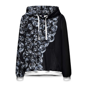 Мужская толстовка 3D с принтом Алмазы в Ухте, 100% полиэстер | двухслойный капюшон со шнурком для регулировки, мягкие манжеты на рукавах и по низу толстовки, спереди карман-кенгуру с мягким внутренним слоем. | алмаз | алмаз для резки стекла | бриллиант | бубны | диамант | прикольные | ромб