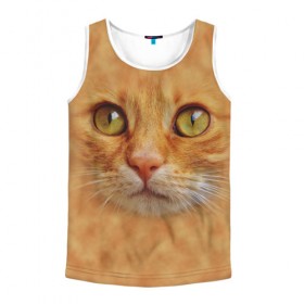 Мужская майка 3D Котик: в Ухте, 100% полиэстер | круглая горловина, приталенный силуэт, длина до линии бедра. Пройма и горловина окантованы тонкой бейкой | животные | кот | котенок | котик | кошка